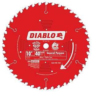 Circ Saw Blade 10 X 40 X 5/8