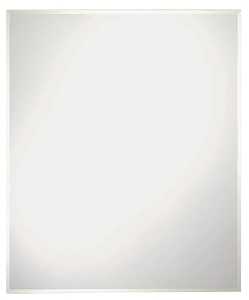 Renin 201240 Somerset Frameless Mirror, 36 in L, 30 in W, Rectangular, Clear Frame