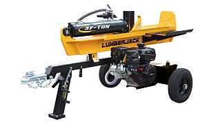 Lumber Jack YTL-014-700 Log Splitter, Gasoline Engine, 37 ton Splitting, Max length 26 in Log