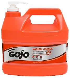 Gojo 0955-02 Hand Cleaner, Liquid, Citrus, 1 gal, Bottle