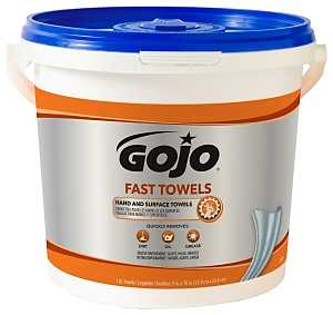 Gojo 6298-04 Fast Towel, 10 in L, 9 in W