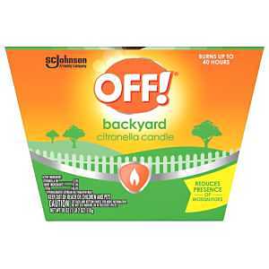 OFF! 70801 Citronella Bucket, White, Pleasant, 18 oz Bucket