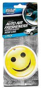 Elite Auto Care 8995 Auto Air Freshener, New Car