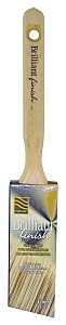 Nour 1331-37N Paint Brush, 1-1/2 in W, Angle Brush, 1-1/2 in L Bristle, Polyester Bristle, Sash Handle