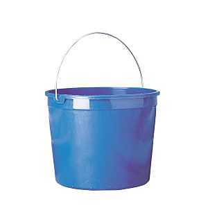 ENCORE Plastics 1044370 Paint Pail with Handle, 2.5 qt, Plastic, Blue