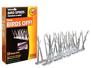 Bird-X SP-10-NR Bird Spike Kit, 10 ft Coverage, 2-1/2 in W