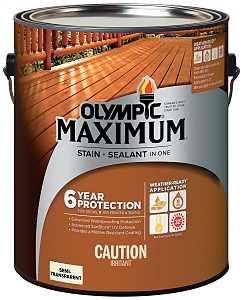 Olympic 79561C Stain and Sealant, Cedar, Liquid, 1 gal, Pail