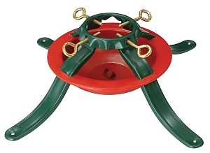 Jack-Post 5164 Natural Tree Stand, Steel, Green/Red, Powder-Coated