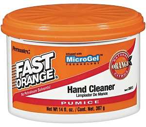 Fast Orange 35013 Hand Cleaner, Paste, White, Citrus, 14 oz, Tub