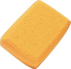 M-D 49152 Tile Cleaning Sponge, 7-1/2 in L, 5 in W, Polyethylene, Yellow