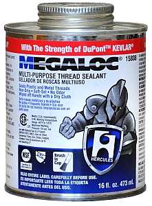 Hercules Megaloc 158089 Thread Sealant, 473 mL