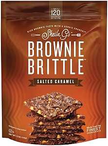 Sheila G's SG1238 Brownie Brittle, Salted Caramel Flavor, 5 oz
