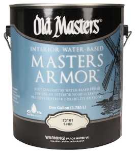 Old Masters 72101 Wood Stain, Satin, Liquid, 1 gal
