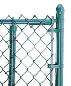 Roma CGV2148 Chain-Link Fence, 48 in W, 50 ft L, Fabric, Vinyl-Coated