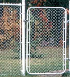 Acculink GHKMFW18 Fence Gate, White