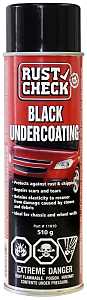 Rust Check 11010 Undercoating Spray Paint, Black, 510 g, Can