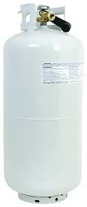 Worthington 302018 Propane Gas Cylinder, 40 lb Tank, Steel