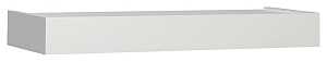 Shelf-Made 0140-36WT Series Floating Shelf, White, 30 lb, 1-Shelf, 8-1/2 in L, 36 in W, Wood