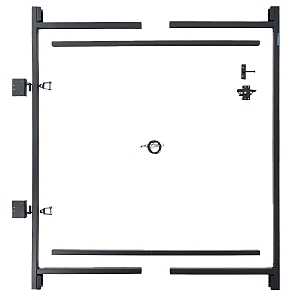 Adjust-A-Gate AG60 Adjustable Gate Frame, Steel, Powder-Coated