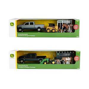 Ertl 37656A Pickup and Livestock Trailer Set, 3 years and Up