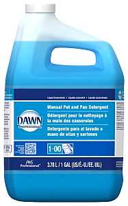 Dawn 57445 Pot and Pan Detergent, 1 gal, Liquid, Scented, Blue
