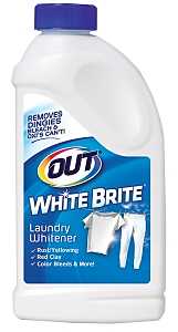 OUT White Brite WB30N/YO12N Laundry Whitener, 30 oz, Bottle, Powder, White