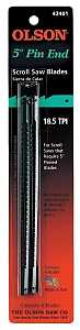 Olson FR42401 Saw Blade, 0.07 in W, 5 in L, 18.5 TPI