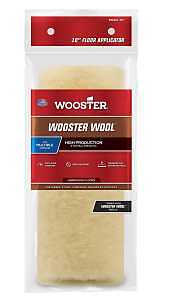 Wooster RR412-10 Shearling Floor Applicator, Hardwood Handle
