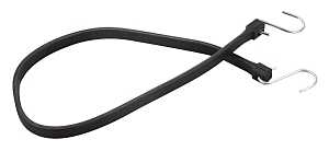 ProSource FH64089 Tie-Down, 3/4 in W, 35 in L, EPDM Rubber, S-Hook End Fitting, Steel End Fitting