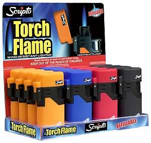 Scripto LDP3KJ-16/64 Pocket Lighter, Refillable: Yes