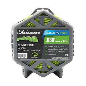 Shakespeare Ballistic 17243 Trimmer Twist Line, 0.080 in Dia, 175 ft L