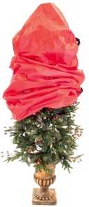 Treekeeper SB-10192 Tree Storage Bag, Nylon/Polyester Blend, Red