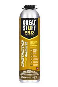 Great Stuff 343087 Adhesive, Cream, 26.5 oz