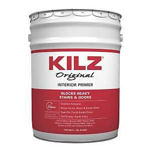 Kilz 10030 Primer, White, 5 gal, Can