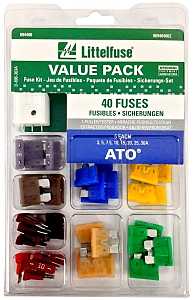 Littelfuse 00940400Z Fuse Kit, Blade Fuse, 32 VAC/VDC