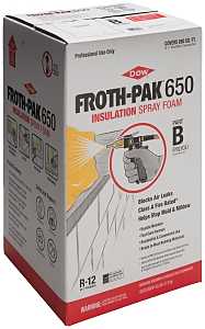 Dow 11096259 Foam Insulation, Cream