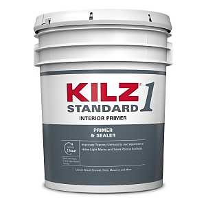 Kilz L201105 Interior Primer, Water Base, Flat, White