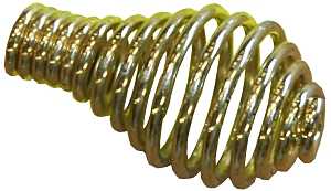 US Stove SH10B Spring Stove Handle, Large, Brass