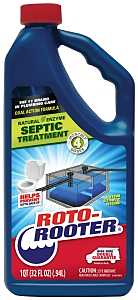 Roto-Rooter 351274 Septic Treatment, Liquid, Characteristic