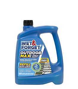 Wet & Forget 805048RF Outdoor Hose End Refill, 48 oz, Liquid, Characteristic, Clear Yellow