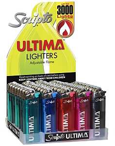 Calico Brands LD18L-50/ULTM Lighter Assortment with Display