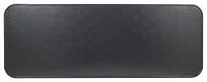 HY-C T2UL1848BL-1 Stove Board, 48 in L, 18 in W, Steel, Black
