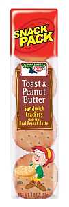 Keebler KTCPB12N Sandwich Crackers, Toast and Peanut Butter Flavor, 1.8 oz