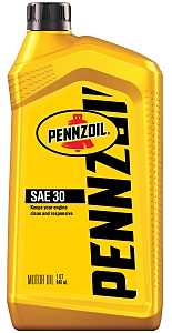 Pennzoil 550034991/3539 Motor Oil, 30WT, 1 qt Bottle