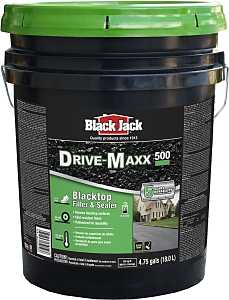 Black Jack Drive-Maxx 500 6452-9-30 Filler and Sealer, Liquid, Black, 4.75 gal Pack
