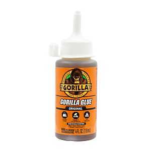 Gorilla 5100402 Wood Glue, Brown, 4 oz