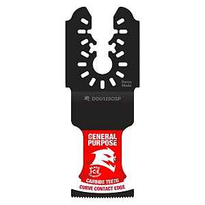 Diablo AMPED Demo Demon DOU125CGP3 Oscillating Blade, 1-1/4 in, 1-1/2 in D Cutting, Carbide Grit