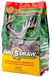 Evolved 5 Card Draw EVO73028 Food Plot Seed, Sweet Flavor, 10 lb