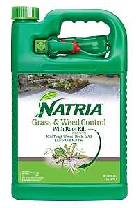 Natria 706189A Grass and Weed Control, Liquid, 1 gal Bottle