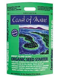 Coast of Maine SI16 Organic Seed Starter, 16 qt Bag